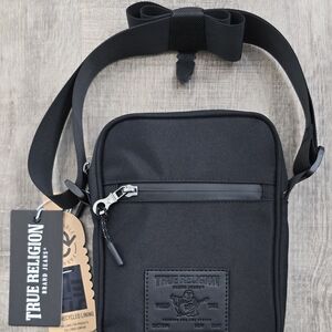 True Religion Black Men's Crossbody Bag